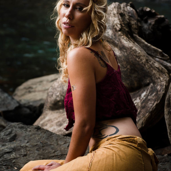 Waterfall Boudoir - Stylized Shoot