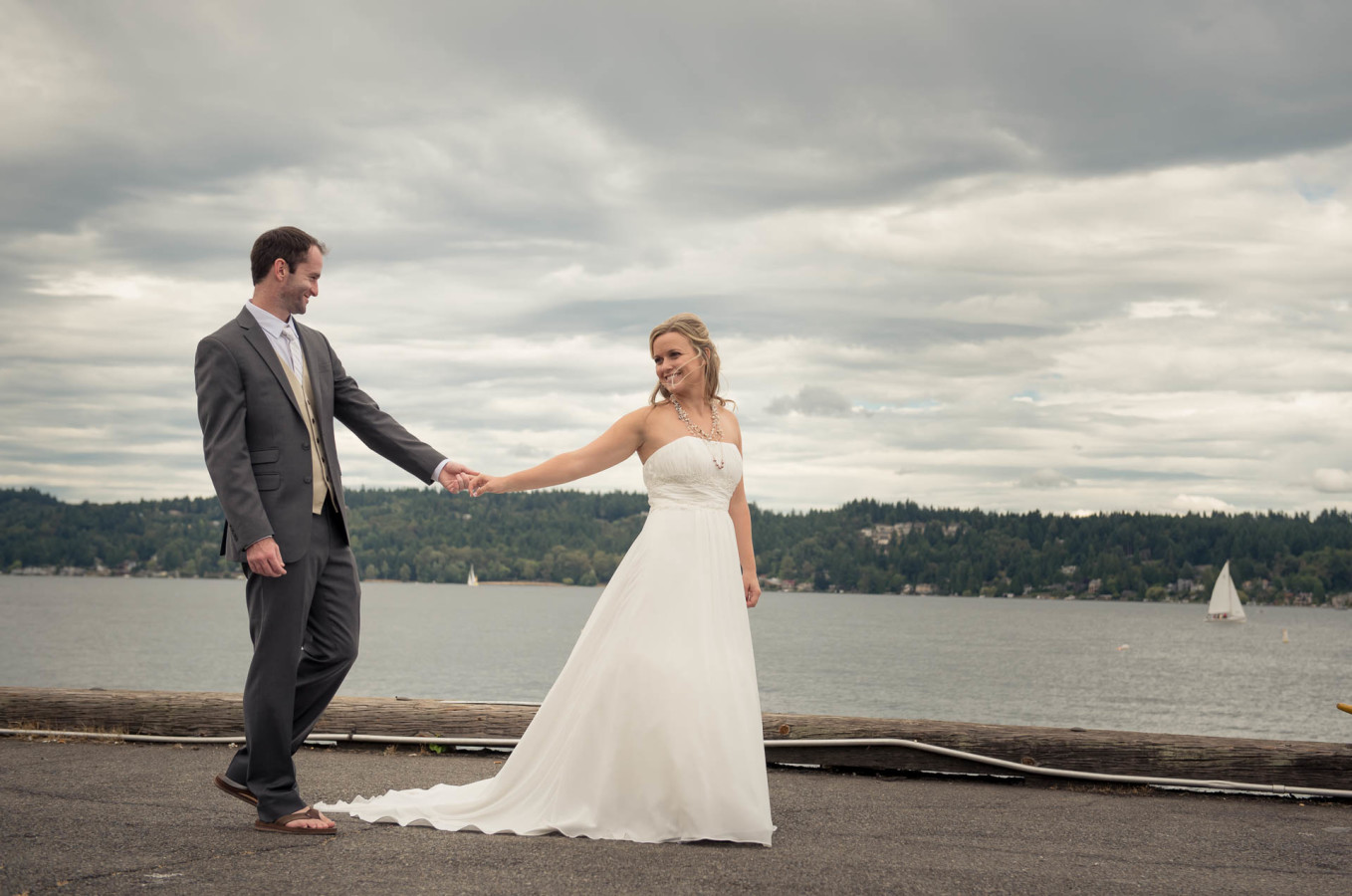 Unique Magnuson Park Seattle Wedding