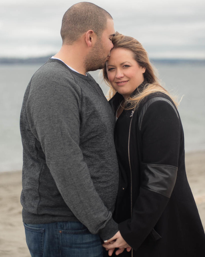 Alki Beach Engagement